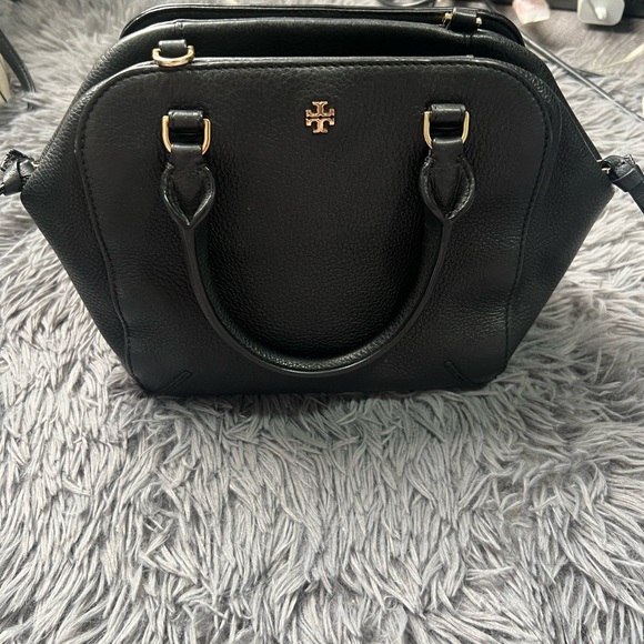 🌟Tory Burch Small Black Satchel Bag - Picture 1 of 10